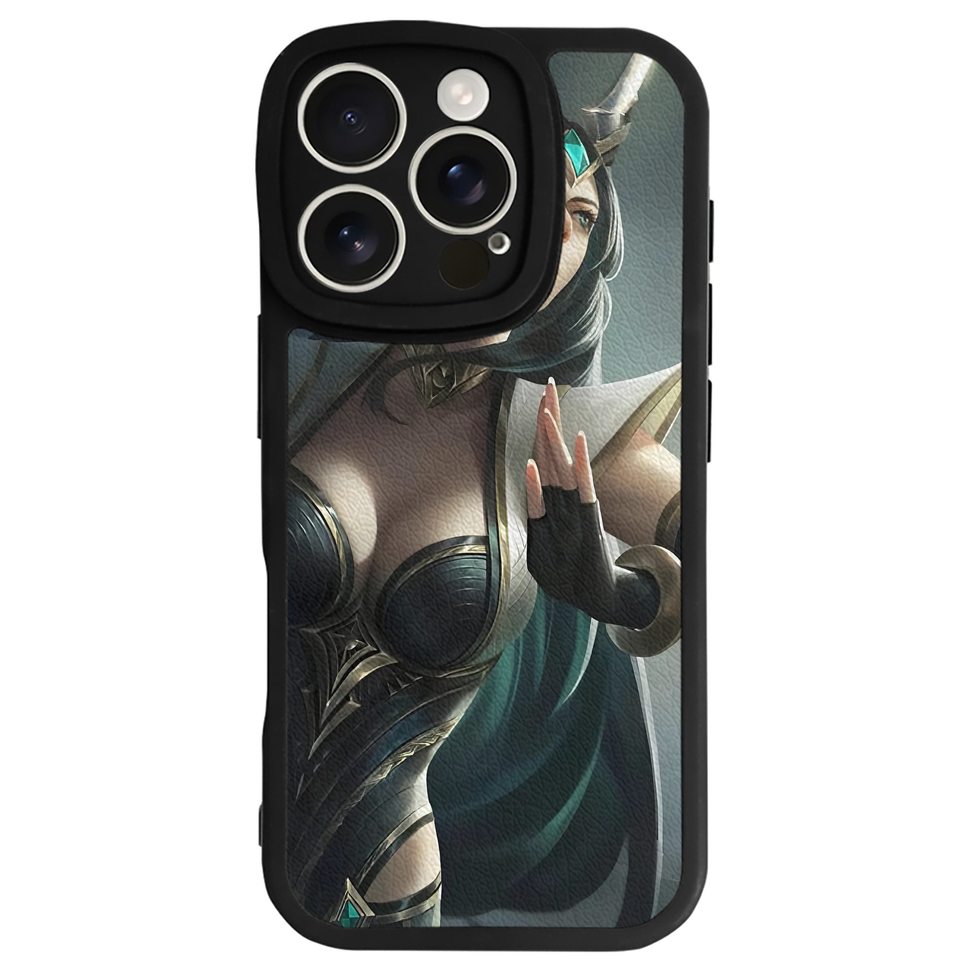 リーグ・オブ・レジェンド League of Legends LOL 【iPhone 16シリーズ対応】シリコンスマホケース（レザー調） 材質：シリコン